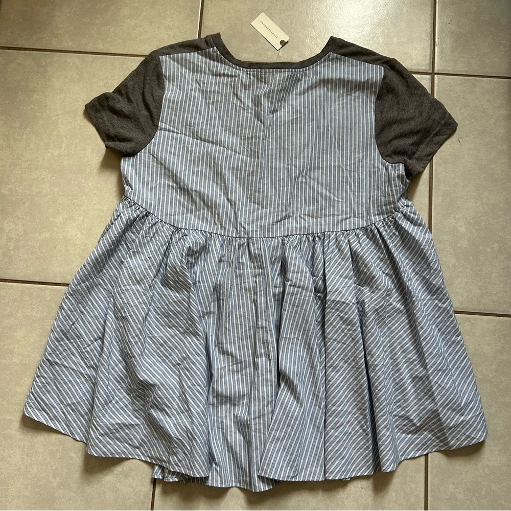 Anthropologie Deletta Callisto Swing Babydoll top - Picture 7 of 11